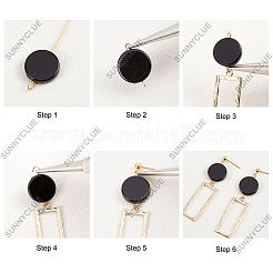 DIY-Sets zur Herstellung geometrischer Ohrhänger&nbsp;DIY-SC0019-59