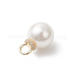 3 stücke 3 arten shell perle anhänger&nbsp;PALLOY-JF04937
