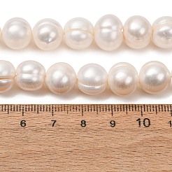 Fili di perle di perle d'acqua dolce coltivate naturali&nbsp;PA-CBABE82-09B