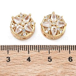 Messing-Pavé-Glieder aus klaren Zirkonia-Mehrsträngen&nbsp;KK-B172-06G