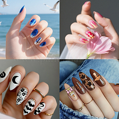 DIY-Nagelkunst-Vorlagen aus Edelstahl&nbsp;MRMJ-PH0003-03