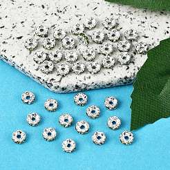 Messing Klasse A Strass Zwischenperlen&nbsp;RSB028NF-10