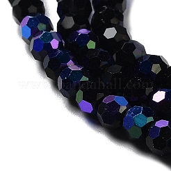 Chapelets de perles en verre opaques&nbsp;EGLA-A035-P3mm-L18