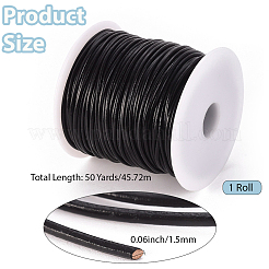 1 Rolle Schmuckband aus Rindsleder&nbsp;WL-CL0001-03B-01