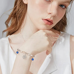 20 Stück Eisenkabelkettenarmbänder für Frauen und Männer&nbsp;BJEW-SC0001-42