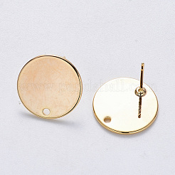 Risultati dell'orecchino della vite prigioniera d'ottone&nbsp;KK-T049-10G-NF