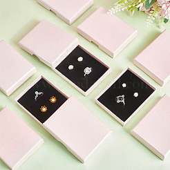 Rechteckige Schmuckset-Boxen aus Papppapier&nbsp;CON-WH0086-100A