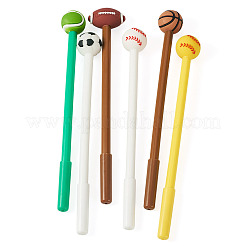 8 bolígrafo de acero inoxidable con dibujos animados de la serie Ball.&nbsp;AJEW-TADJ0001-37E