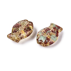 Perles de verre transparentes Picasso&nbsp;SEED-Q039-03E