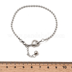 304 Edelstahl-Kugelkettenarmbänder für Damen&nbsp;BJEW-D407-04P