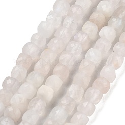 Hebras de cuentas de piedra lunar arco iris natural&nbsp;LS-G-G140-C01-01