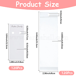 120 Stück Papier-Schlüsselanhänger-Displaykarten&nbsp;CDIS-SP0001-37