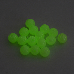 Perles rondes acryliques lumineuses&nbsp;LACR-R002-5mm-01