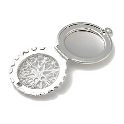 Messing-Medaillon-Anhänger&nbsp;KK-Q019-04P