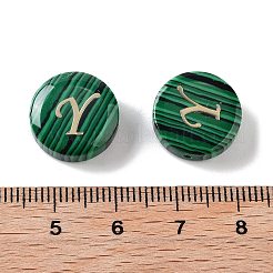 Perline di malachite sintetiche&nbsp;G-A238-01Y