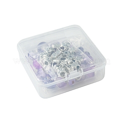 Kit de fabrication de perles européennes en alliage et résine de style tibétain&nbsp;DIY-FS0006-78D