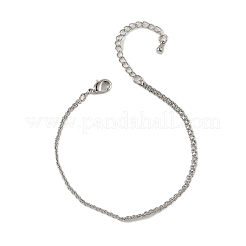 Bracciali in corda di ottone per donna&nbsp;BJEW-G735-08P
