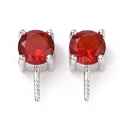 925 molletta in argento sterling placcato rodio&nbsp;STER-D035-47P-03