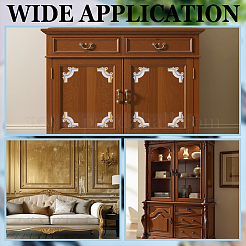 Selbstklebende Applikation aus geschnitztem PVC&nbsp;FIND-WH0149-22B