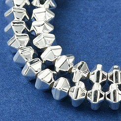 Galvanisierte synthetische nichtmagnetische Hämatitperlenstränge&nbsp;G-H020-G01-04