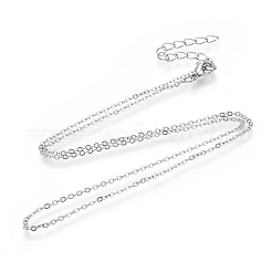 Collier de chaîne de câble de fer pour hommes femmes&nbsp;MAK-N034-005A-P