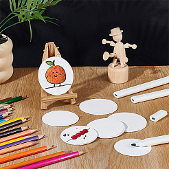 36 stücke 3 arten diy aquarell holz zellstoff papier werkzeuge&nbsp;DRAW-BC0001-02