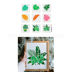 9 Stück 9 Stile Mandala Haustier aushöhlen Zeichnung Malschablonen&nbsp;DIY-WH0411-533