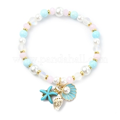 Armbänder mit Anhängern aus Legierung&nbsp;BJEW-JB14018