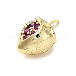 Colgante micropavé cubic zirconia de latón&nbsp;KK-L229-001G-05