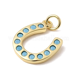Ottone micro spianare pendenti zirconi&nbsp;KK-H267-023B-G