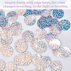 Pendentifs paillette/sequin en pvc&nbsp;PVC-WH20005-01D