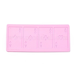 Poker Ace Silikonformen in Lebensmittelqualität&nbsp;LS-DIY-B034-13