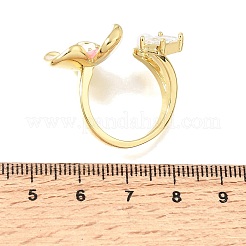 Offene Manschettenringe aus Emaille für Damen&nbsp;KK-CBA1C83-01C-G