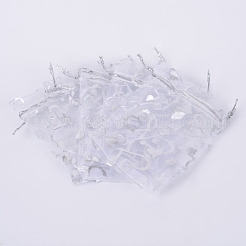 Herz gedruckt Organza Beutel&nbsp;OP-R022-10x15-03