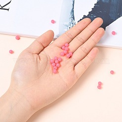 Perles en acrylique fluorescente&nbsp;LS-MACR-R517-6mm-04