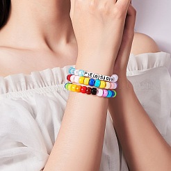 1200 pz 2 stile 4 colori acrilico opaco europeo e perline europee acriliche trasparenti&nbsp;OACR-SZ0001-29