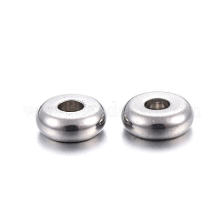 Perles d'espacement en acier inoxydable 304 résistant au ternissement&nbsp;STAS-F191-13P-A
