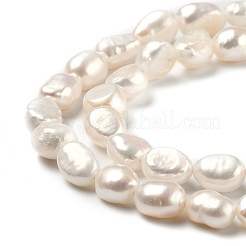 Brins de perles de culture d'eau douce naturelles&nbsp;PEAR-L033-31D