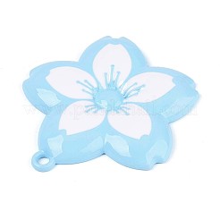 Vaporisez alliage peint grands pendentifs&nbsp;PALLOY-T092-81C