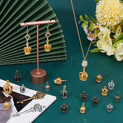 72 pz 18 stili pendenti in lega di stile tibetano&nbsp;FIND-PH0061-87