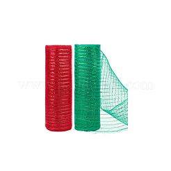 2 Rolle 2 Farben Kunststoff-Schleiernetz&nbsp;DIY-BC0012-99