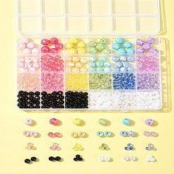 DIY-Sets zur Schmuckherstellung mit runden Acrylperlen&nbsp;DIY-FS0007-79