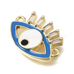 Breloques en laiton zircon cubique transparent&nbsp;KK-C263-14G