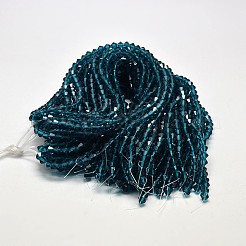 Chapelets de perles en verre transparente  &nbsp;EGLA-A039-T2mm-D01