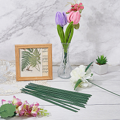 100 Stück Eisenstiel-Blumenstab&nbsp;AJEW-SP0003-73B
