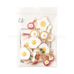 Encantos de esmalte de aleación 24pcs 8 estilos&nbsp;ENAM-FS0002-78