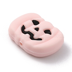 Perles de silicone écologiques de qualité alimentaire halloween&nbsp;LS-SIL-WH0002-61D