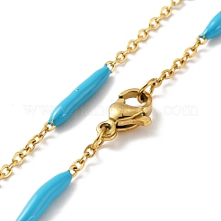 Gliederkette aus Emaille&nbsp;STAS-B025-02G-02
