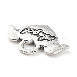 Tibetischer stil Aluminium Anhänger & Charms&nbsp;PALLOY-P293-022AS