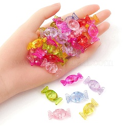 50g transparente Acrylperlen&nbsp;TACR-YW0001-68